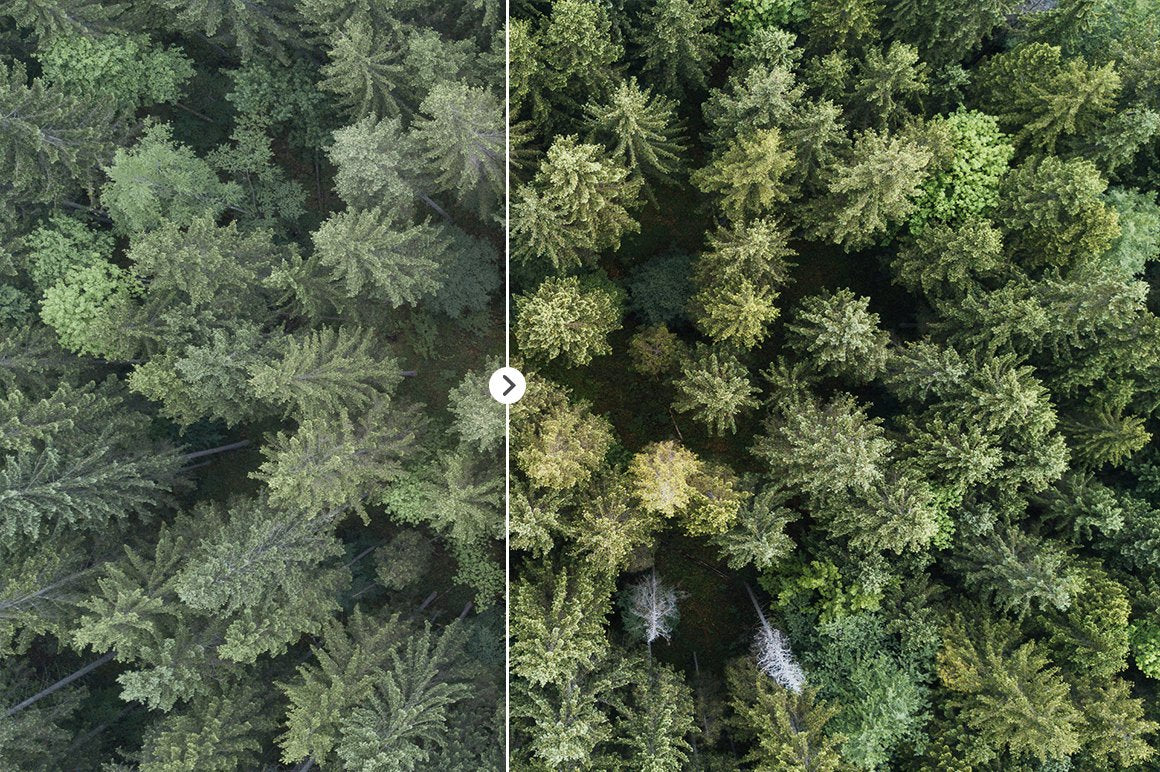 45 Lightroom Presets for Aerial Photography with Drones