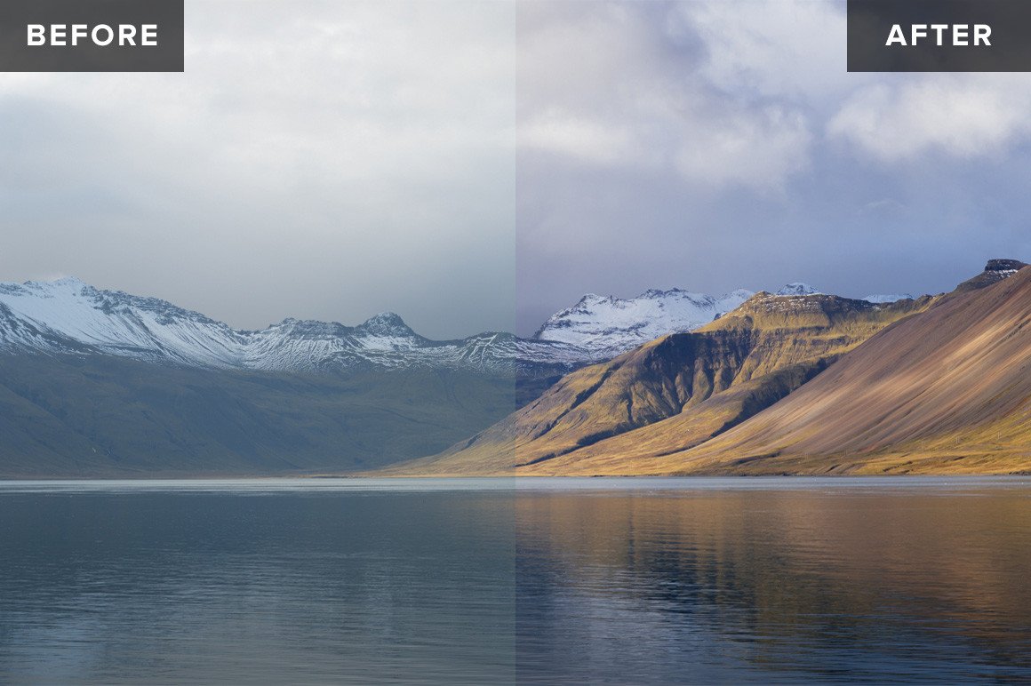 Nordic Landscapes Vol. 1-3 (Bundle) – 45 Lightroom Presets