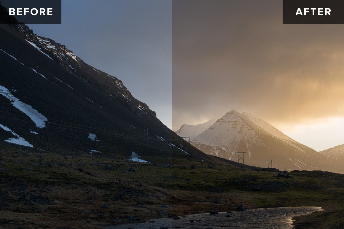 Nordic Landscapes Vol. 1-3 (Bundle) – 45 Lightroom Presets