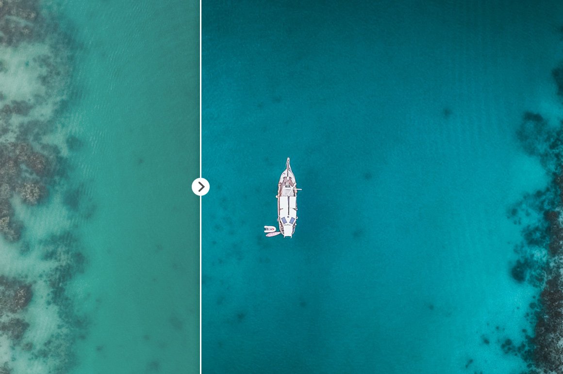 45 Lightroom Presets for Aerial Photography with Drones