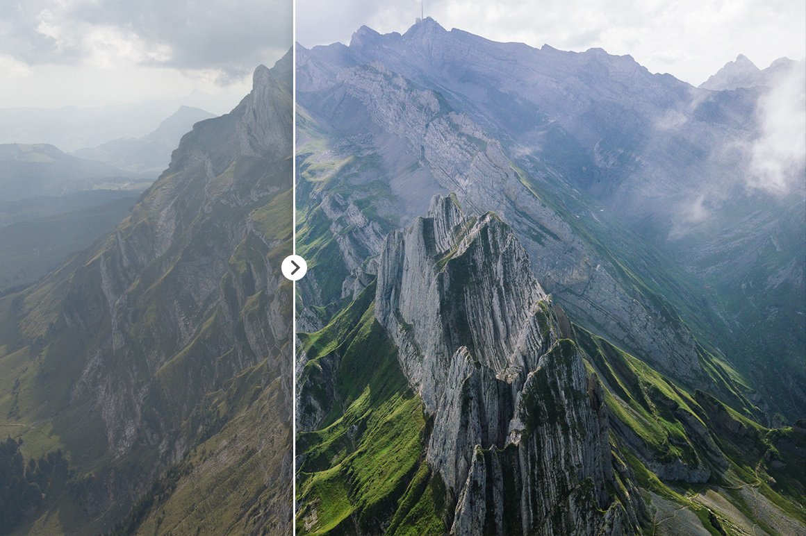 45 Lightroom Presets for Aerial Photography with Drones