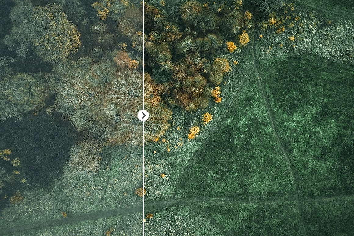 45 Lightroom Presets for Aerial Photography with Drones