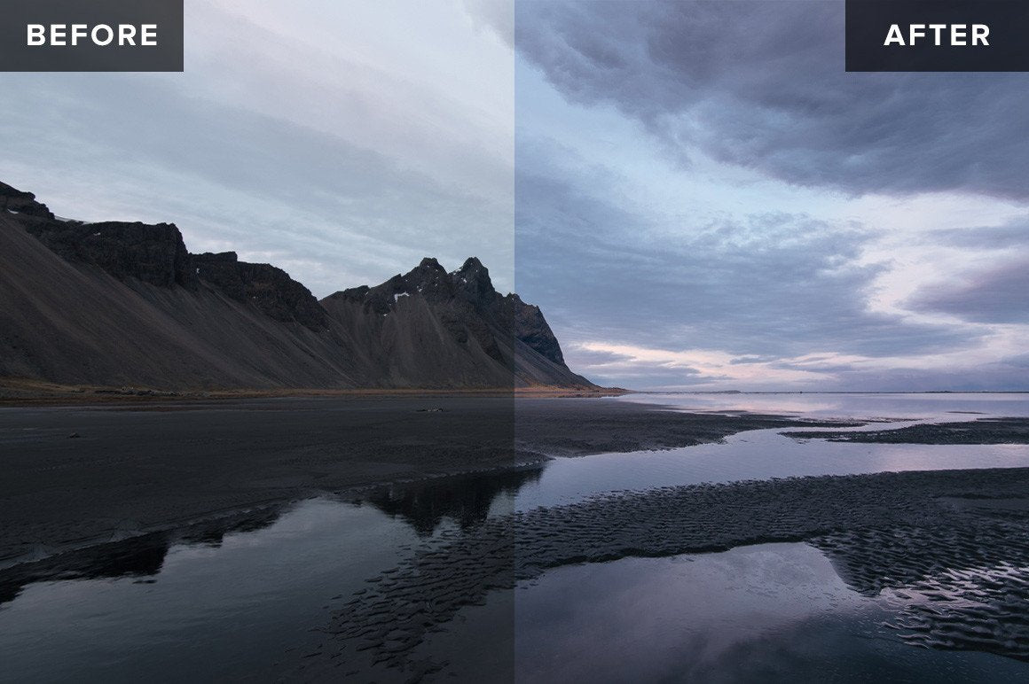 Nordic Landscapes Vol. 1-3 (Bundle) – 45 Lightroom Presets