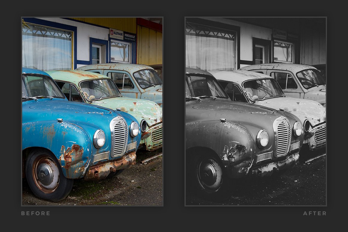 Matte Black & White – Lightroom Presets (Artist Series)