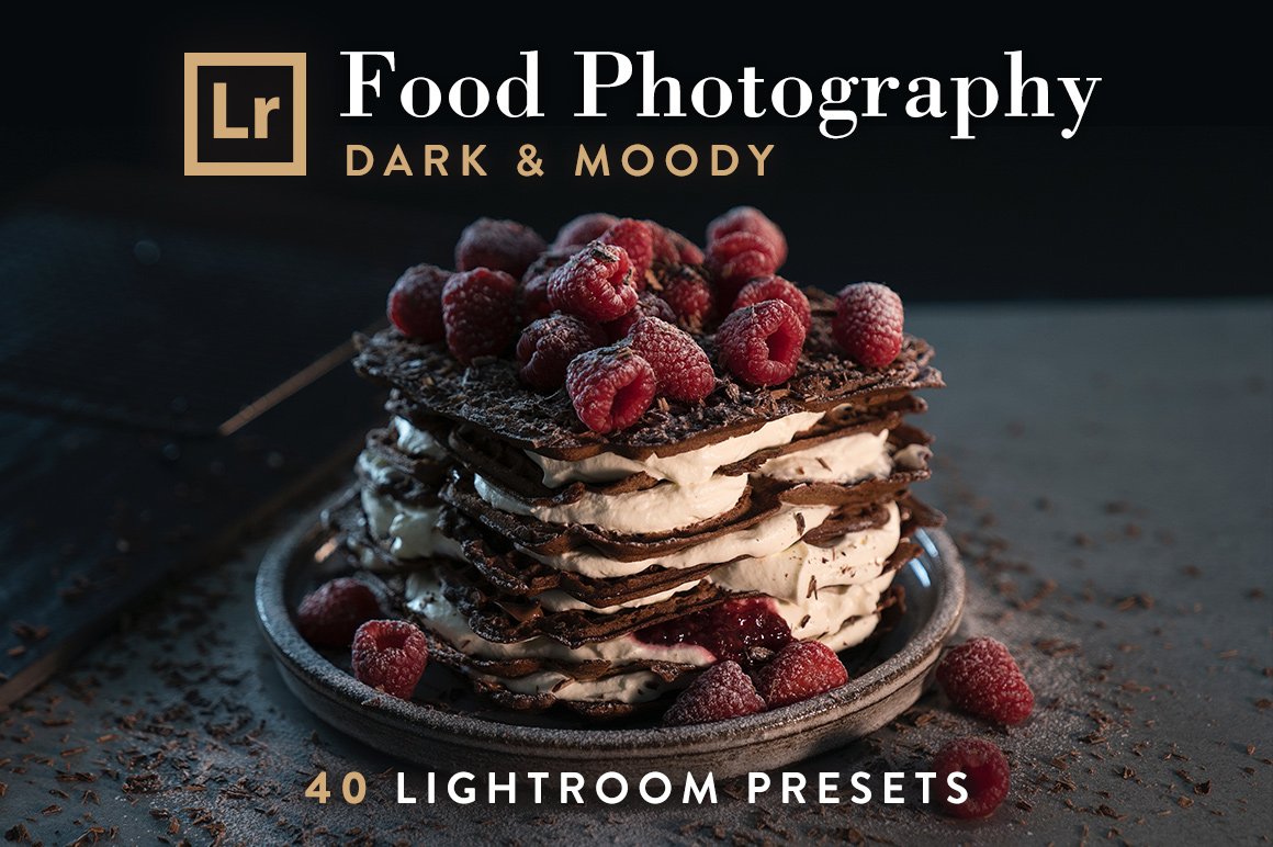 FREE Lightroom Presets for Food Photography (Dark & Moody)
