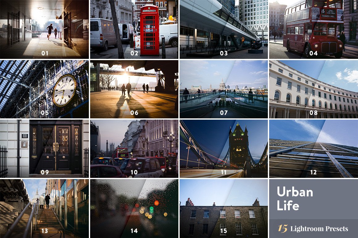 Urban Landscapes – Lightroom Presets