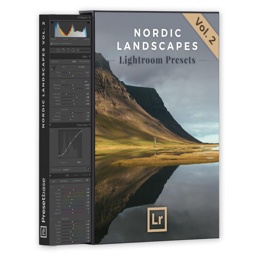 Nordic Landscapes Vol. 2 – Lightroom Presets
