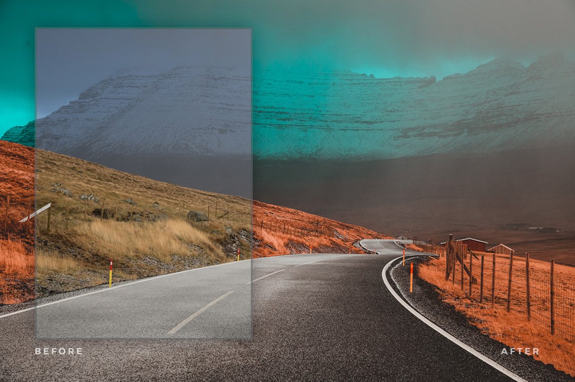 Faded Orange & Teal – Lightroom Presets (Artist Series)