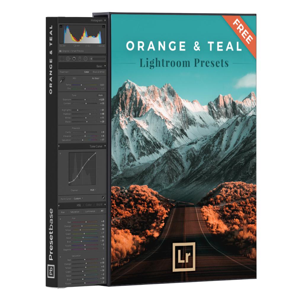 Orange & Teal – FREE Lightroom Presets
