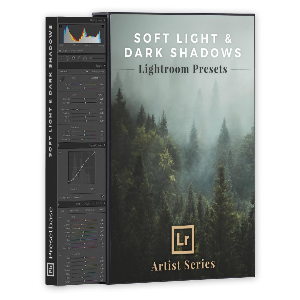 Soft Light & Dark Shadows – Lightroom Presets (Artist Series)