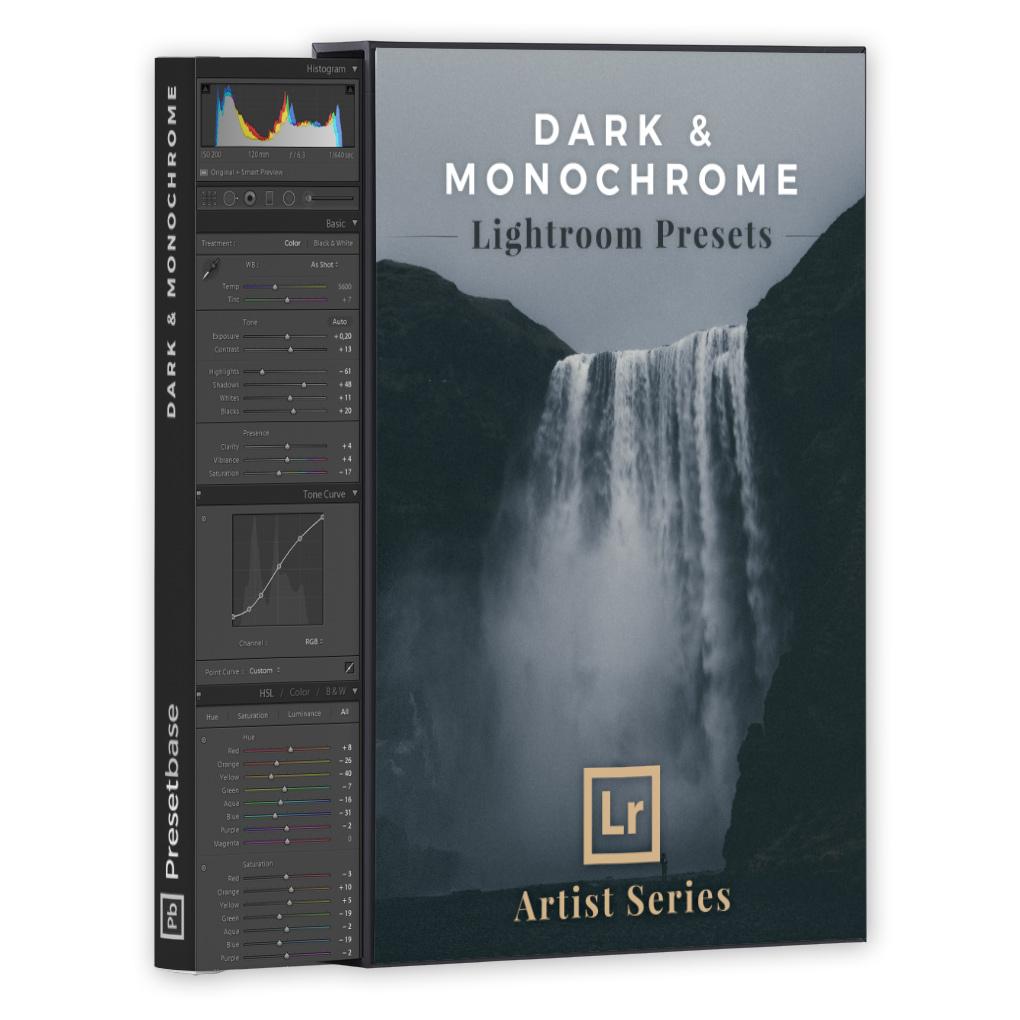 Dark & Monochrome – Lightroom Presets (Artist Series)