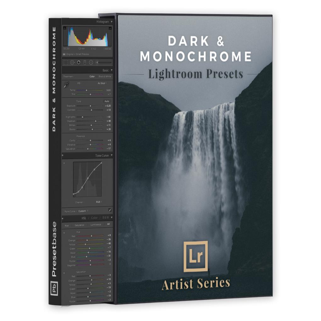 Dark & Monochrome – Lightroom Presets (Artist Series)