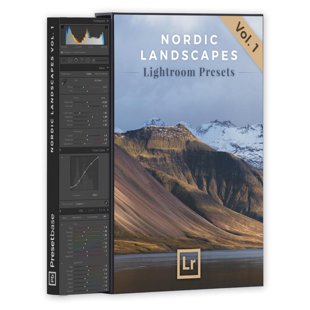 Nordic Landscapes Vol. 1 – Lightroom Presets