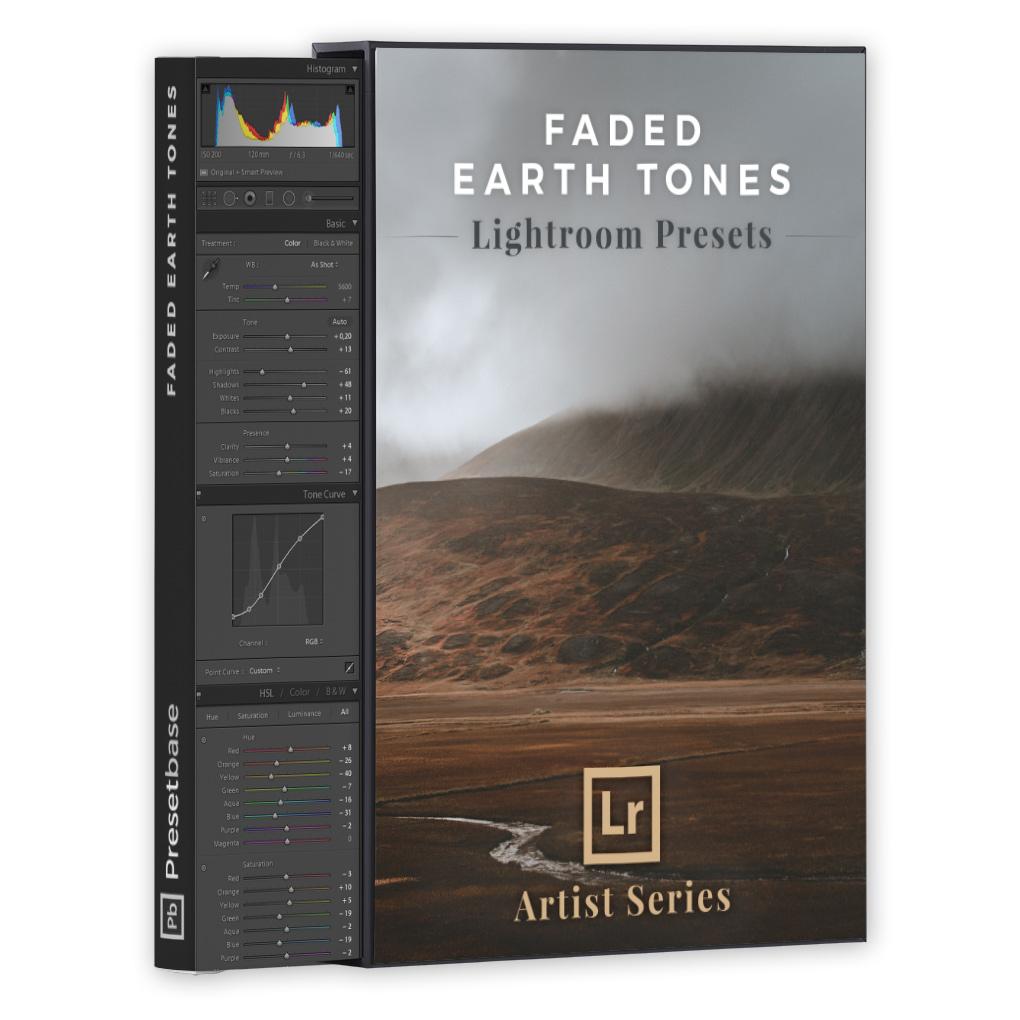 Faded Earth Tones – Lightroom Presets (Artist Series)